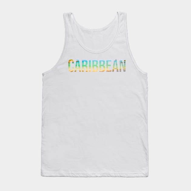 Caribbean beach trip Tank Top by SerenityByAlex